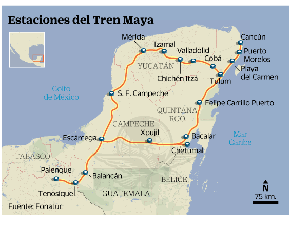 Tren Maya acercará a millones al sureste del país