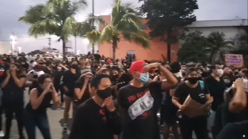 Medidas cautelares para policías por #9NCancún