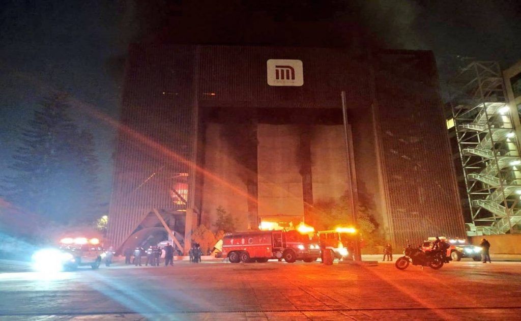 Incendio en oficinas del Metro ya fue sofocado