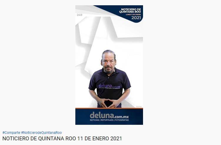 Noticiero de Quintana Roo | Martes 12 de enero 2021