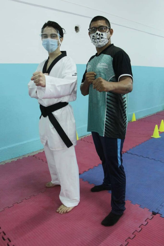 Listo Jonathan García para el Campeonato Nacional Sub-20 de Taekwondo