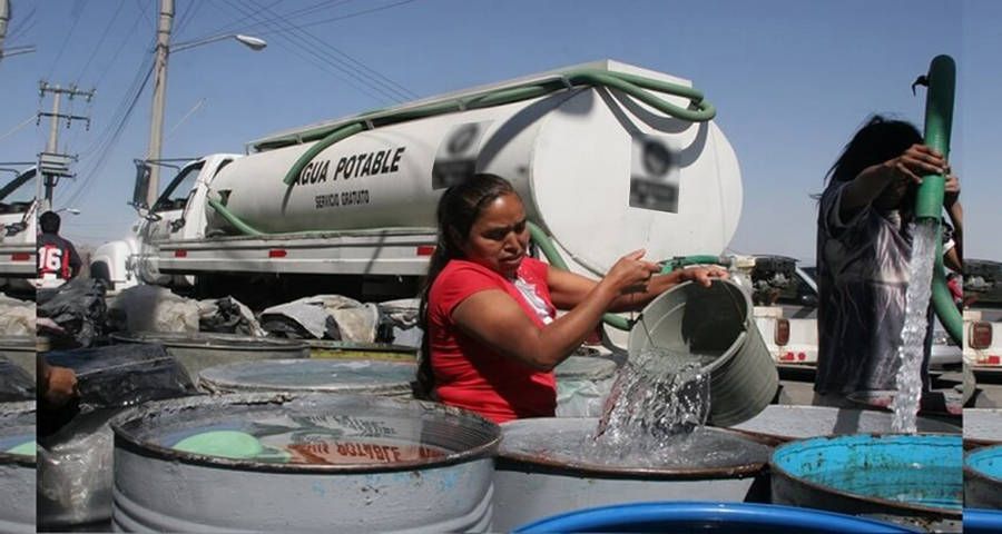 Buscará AMLO se clasifique distribución de agua como asunto de seguridad nacional