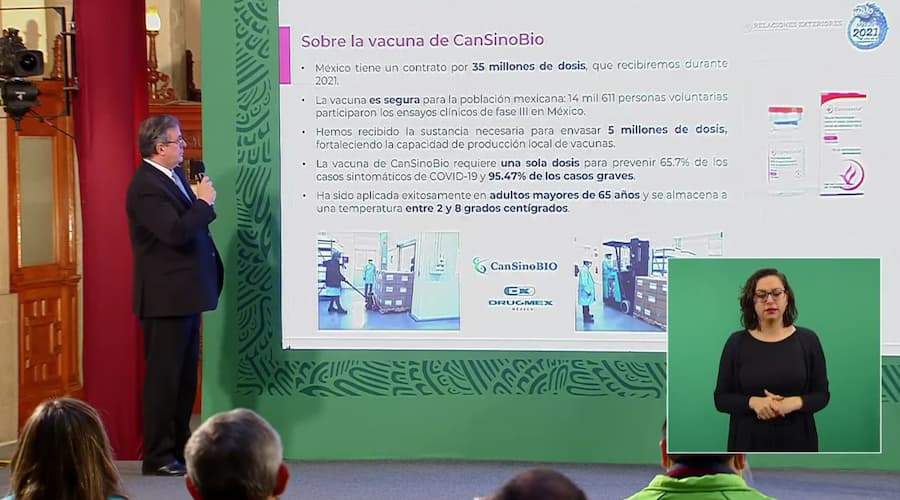 Arribarán a México más de 658 mil dosis de la vacuna de Pfizer