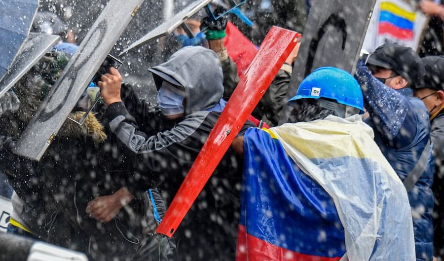 Desaparecen 548 manifestantes en Colombia. Noticias en tiempo real