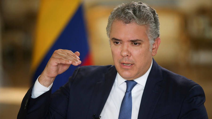 Iván Duque presidente de Colombia, sufre atentado