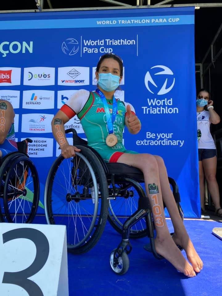 Lista Brenda Osnaya para lograr medalla en Paralímpicos