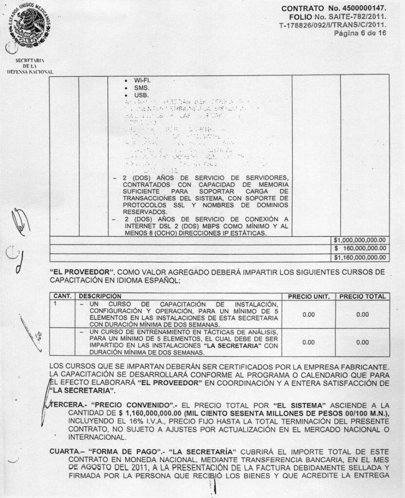 Compra de Pegasus fue autorizada por Felipe Calderón: Contralínea