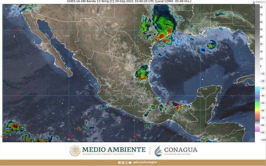 Prevalecerá el calor por la tarde en la Península de Yucatán