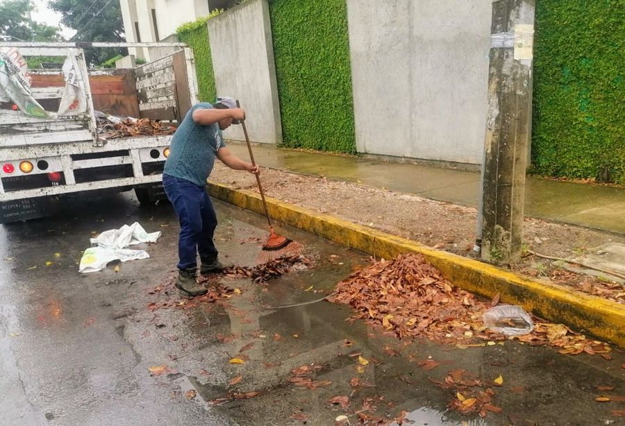 Refuerzan en Cancún trabajos preventivos por lluvias