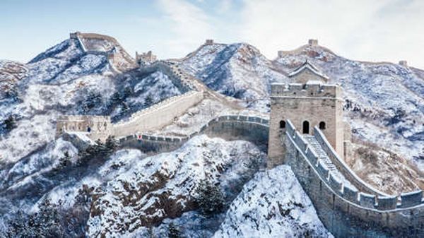 Tras sismo colapsa una sección de la Muralla China
