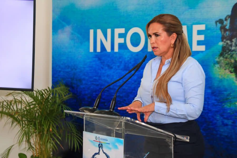 Lili Campos solicita a CFE y Aguakan servicios de calidad