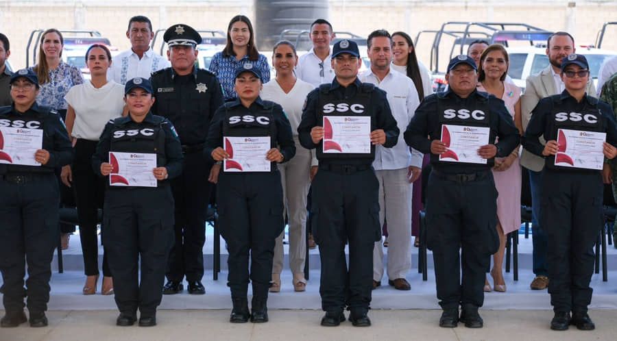 Gobierno estatal fortalece seguridad en Cancún