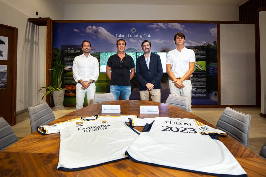 Tulum Country Club celebra una nueva alianza con La Fundación Real Madrid