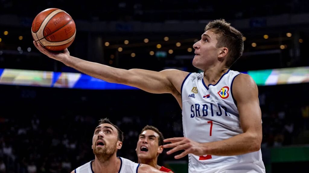 Serbia vs Alemania por la final de la Copa Mundial de Baloncesto 2023