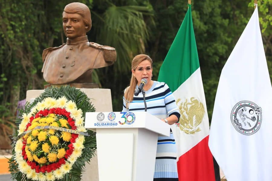 Solidaridad conmemoró el 176 aniversario de la Gesta Heroica de los Niños Héroes de Chapultepec