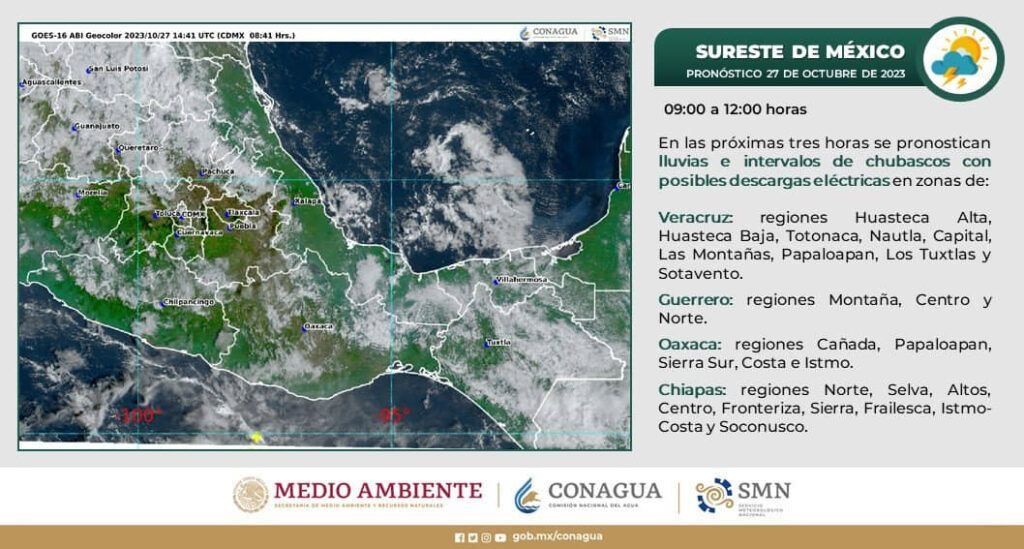 Podría llegar ciclón "Pilar" a costas del Pacífico de México