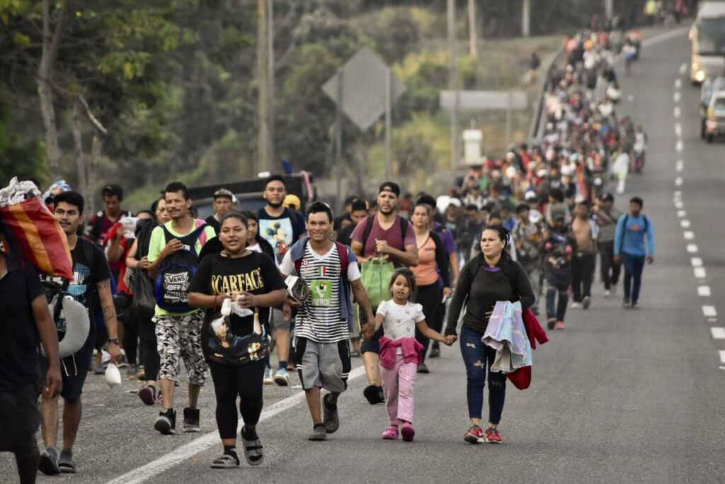 Más de 100 mil migrantes han ingresado a México en noviembre y diciembre