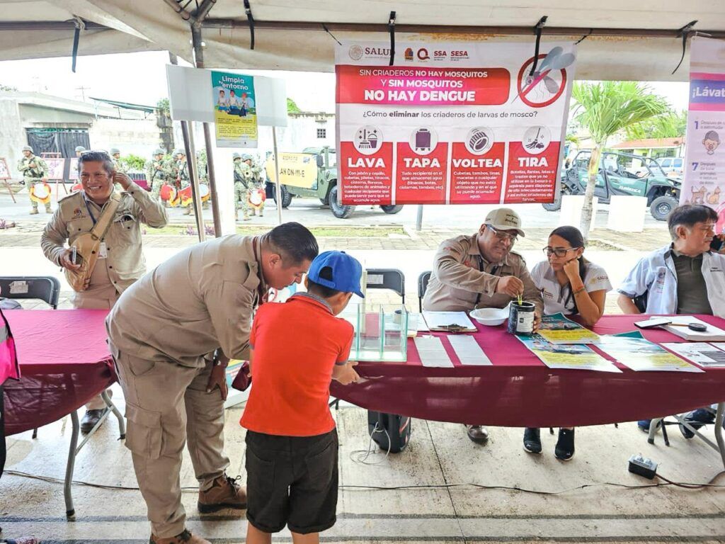 Continúan las acciones contra el dengue en Quintana Roo