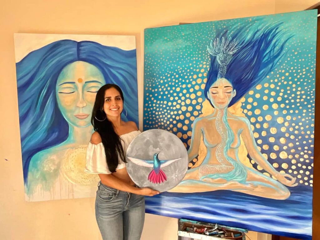Invitan a la inauguración de la exposición “Raíz Azul”, de María Agüero