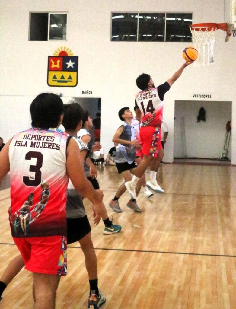 Resaltan selecciones de Cozumel en los Juegos Deportivos Estatales de basquetbol 3X3