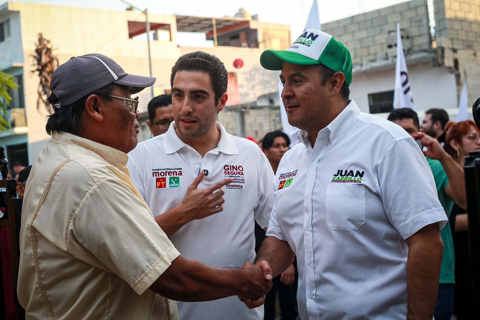 “Necesitamos un Congreso a favor del Pueblo”: Juan Carrillo recibe gran respaldo en Villas del Sol